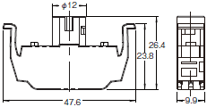 A22NN / A22NL 外形寸法 33 