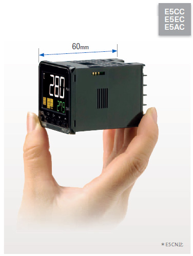 E5GC 温度調節器（デジタル調節計）（48×24mmサイズ）/特長 | オムロン