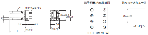 H3Y 外形寸法 32 