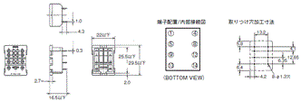 H3Y 外形寸法 34 