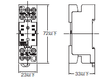 H3Y 外形寸法 17 