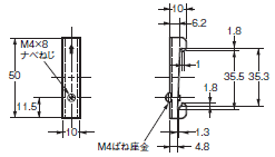 H7CC-R 外形寸法 34 