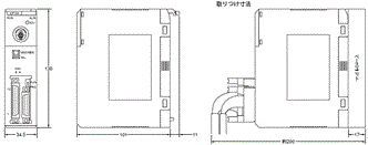 C200H-CP114 外形寸法 1 