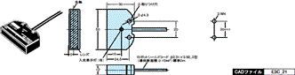 E3C-L11M 外形寸法 2 
