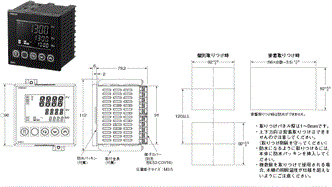 E5AN / E5EN 外形寸法 3 