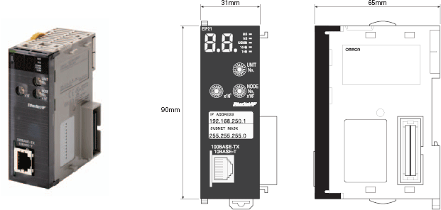 産業用 CJ1W-ETN21 イーサネットユニット - 1