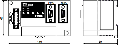 DRT1-232C2 外形寸法 1 