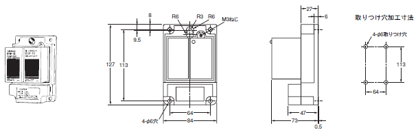 OMRON(オムロン) フロートなしスイッチ コンパクトタイプ 61F-G3N AC100 200 - 3