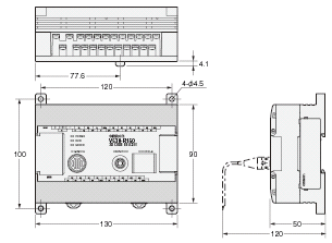 V530-R150V3 外形寸法 2 