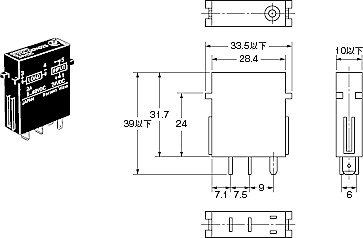 G3TA 外形寸法 2 