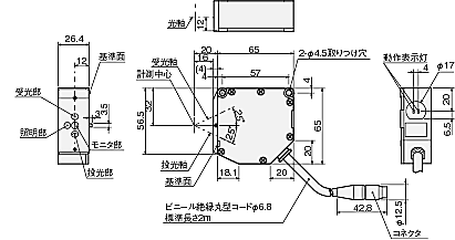 Z500 外形寸法 2 