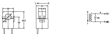 4S2PE 外形寸法 4 