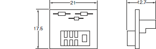 ES2-HB / THB 外形寸法 2 
