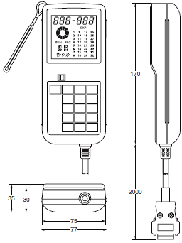 3F88L-155 外形寸法 4 