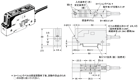 E3C-T1 外形寸法 3 