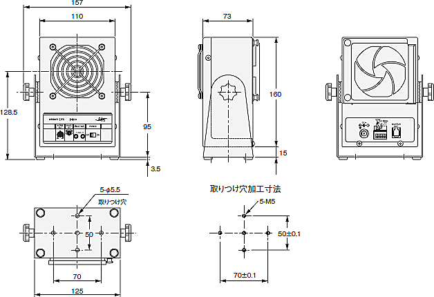 ZJ-FA01 / 02 / 03 外形寸法 6 