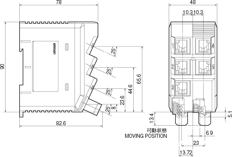 W4S1 外形寸法 4 