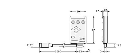 V530-R2000 外形寸法 9 