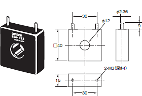 E5AK 外形寸法 8 