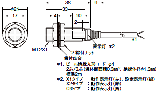 E2EM 外形寸法 4 