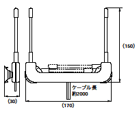 WM21-MD / -S 外形寸法 6 