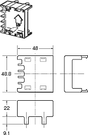 E5CSV 外形寸法 10 