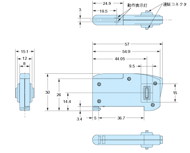 ZX-GT スマートセンサ レーザ式測長センサ（ライン撮像素子タイプ 