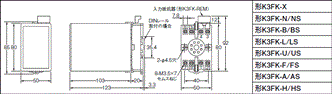 K3FK 外形寸法 12 
