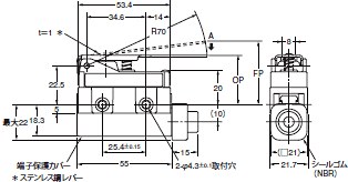 ZC-□55 外形寸法 9 