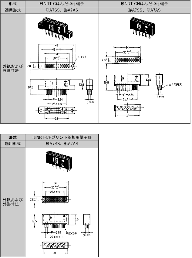 A7SS / A7AS 外形寸法 13 