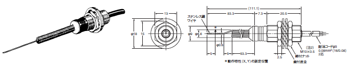 D5B 触覚スイッチ/外形寸法 | オムロン制御機器