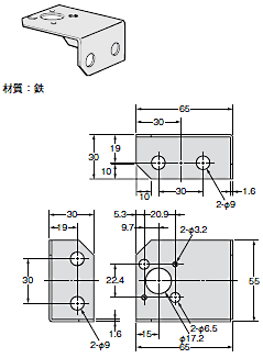 F3W-A / C 外形寸法 20 
