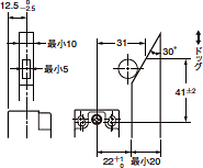 D4N 外形寸法 56 