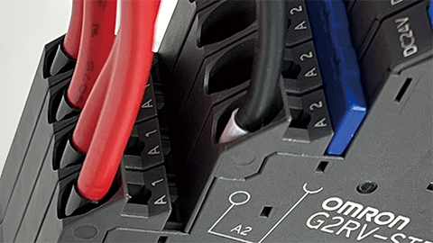 【G2RV-ST/G3RV-ST】ねじ脱落なし、増締めも不要