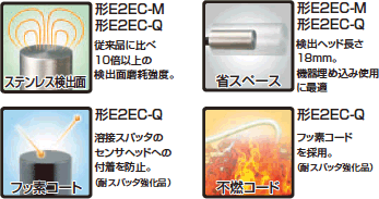 E2EC-M / Q 特長 2 