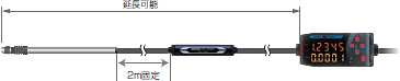 ZX-T 特長 16 スマートセンサ 高精度接触タイプZX-Tのオートスケール機能