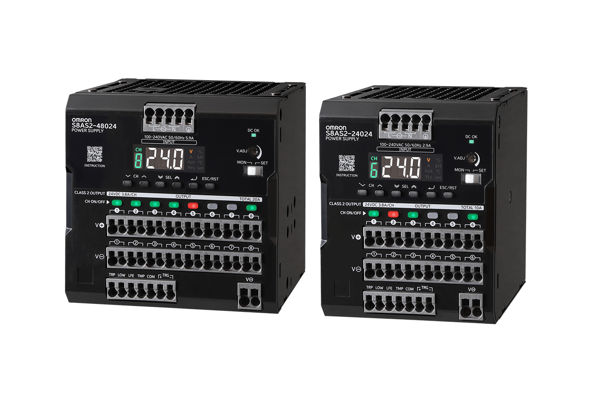 スマート・パワーサプライ（240/480Wタイプ） S8AS2