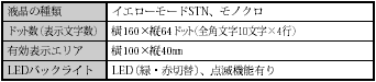 M3S(NTリンク) 定格/性能 2 