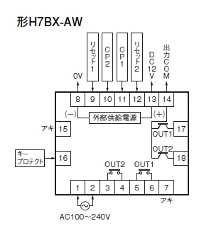 H7BX-AW | オムロン制御機器