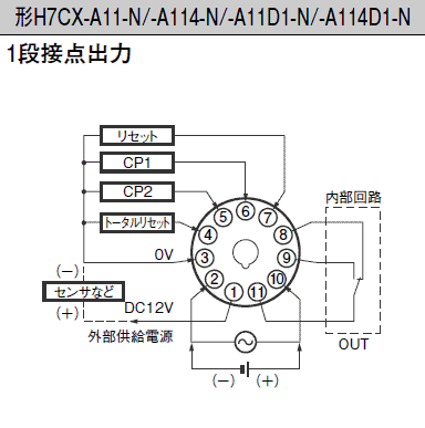 H7CX-A114D1-N | オムロン制御機器