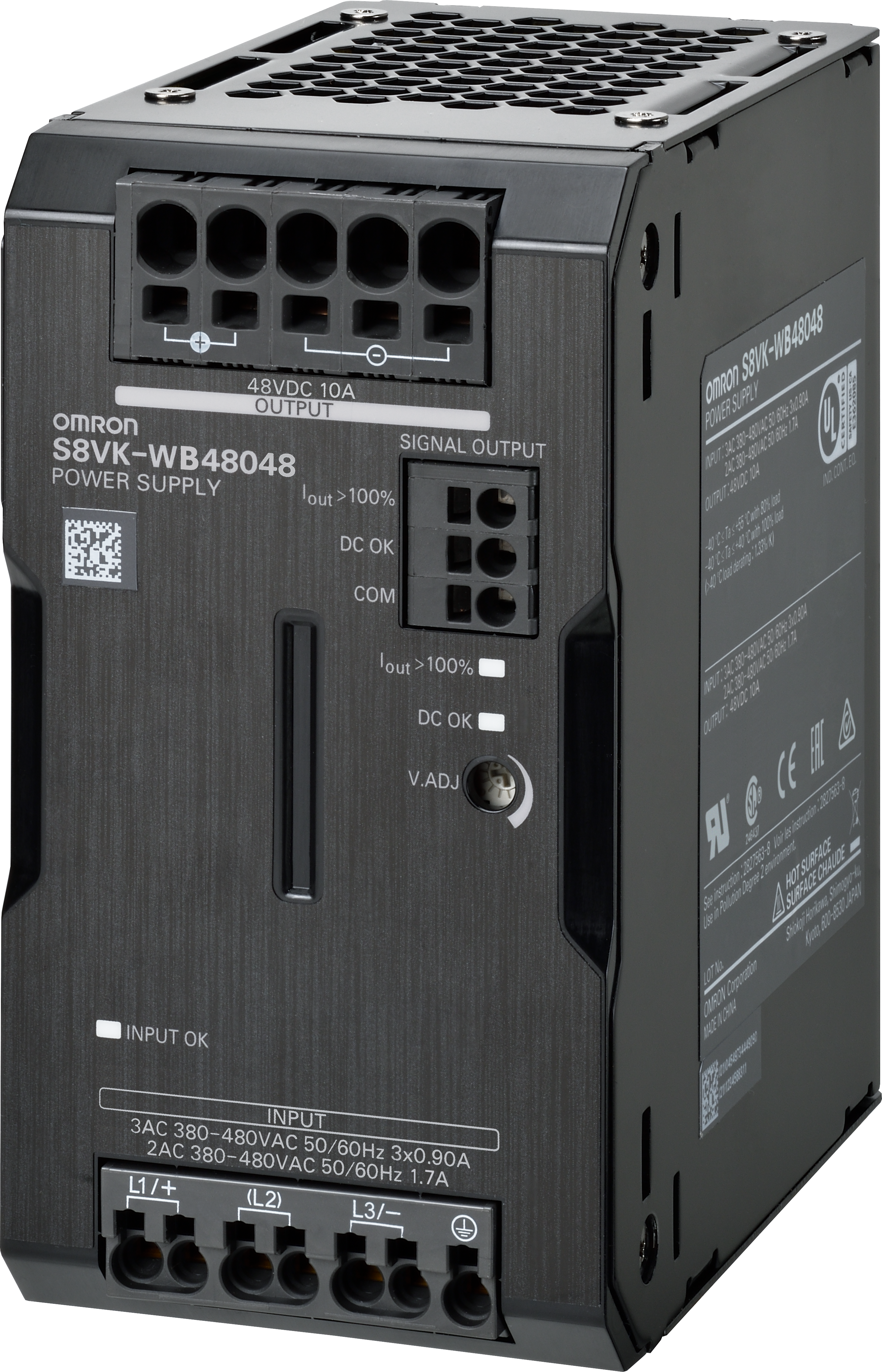 100％品質 S8VK-WB48048 スイッチング・パワーサプライ（240/480/960W タイムセール