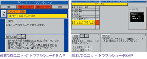 パソコンやマニュアルなしで現場対応できる、トラブルシュータSAP