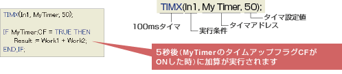 ある時間が経過した後で、演算処理を実行したい場合