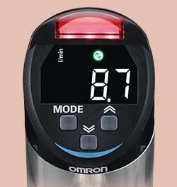 流量・圧力低下＋温度上昇（赤）