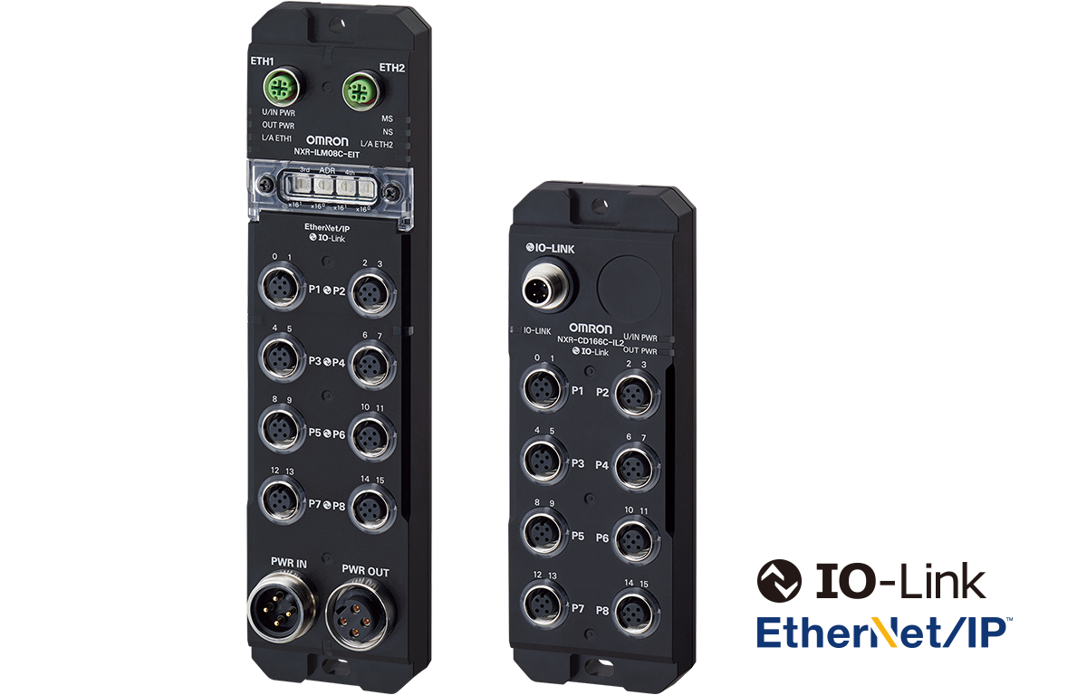 IOLinkマスタユニット NXRシリーズ NXRILM08CEIT / NXR D166CIL2