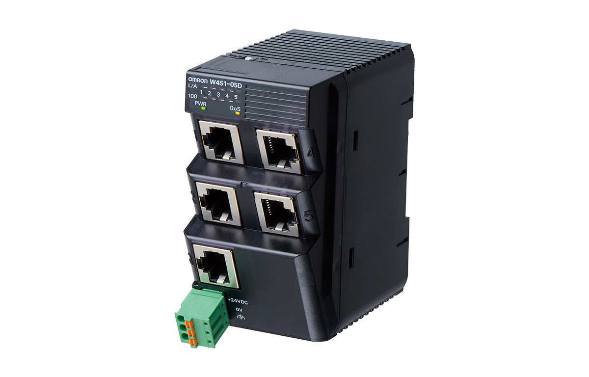 産業用スイッチングハブ W4S105D（2021年4月発売） オムロン制御機器