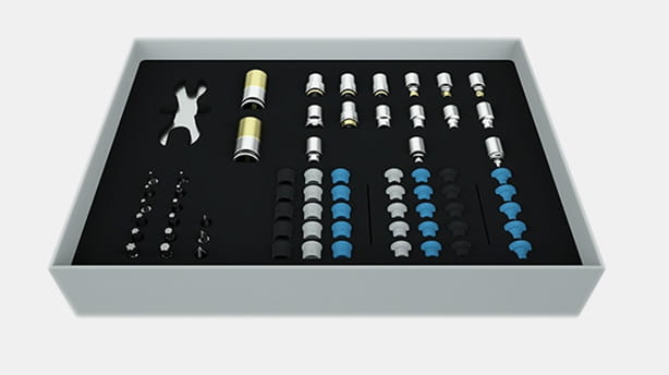 商品名:Screwdriver-Accessory kit-Metric 形式:105121