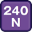 240N