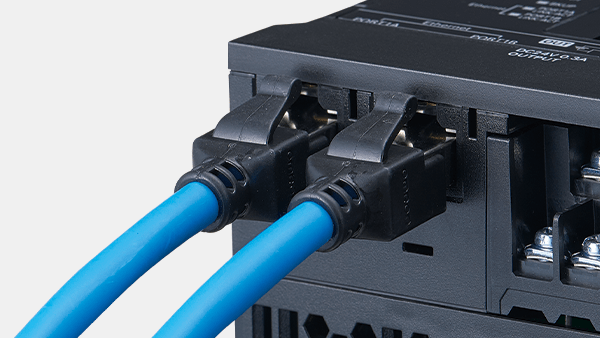 Ethernet 2ポート内蔵