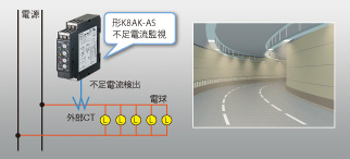 電球の球切れ検出